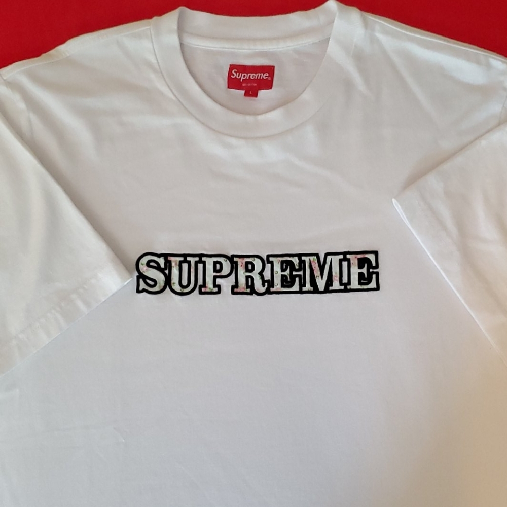 Supreme Floral Logo Rare
